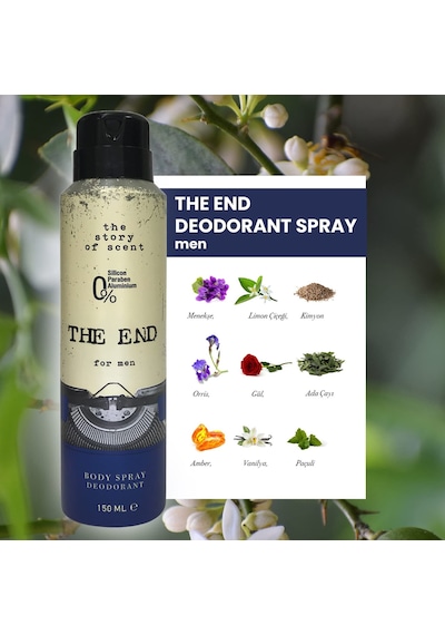 Gelişim Kozmetik The End Erkek Deodorant 150ml Sku: Smg8690010475671