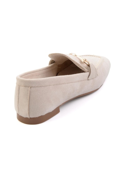 Bambi Bej Kadın Loafer Ayakkabı K01671057872 Bej
