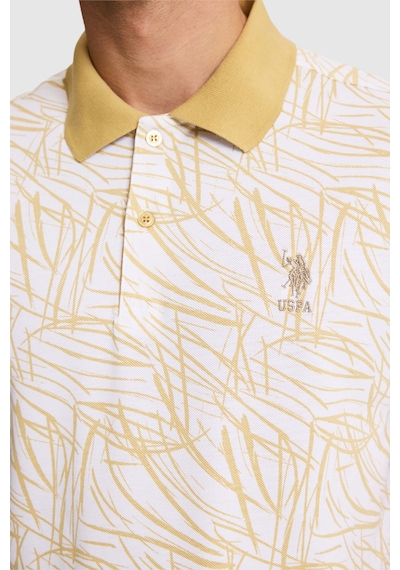 U.s. Polo Assn. Erkek Bej Tişört 50327014-vr011