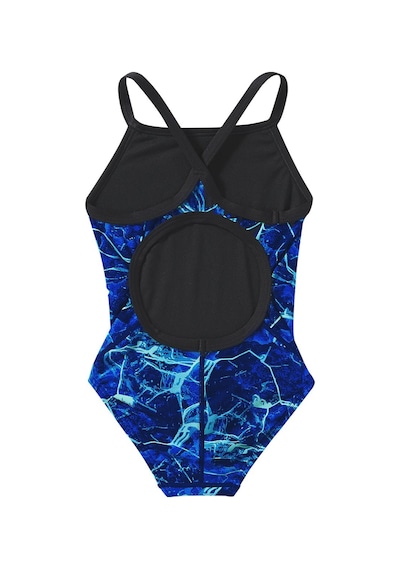 Tyr Durafast Elite Kadın - Kız Diamondfit Yüzücü Mayo - Synapse Mavi