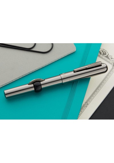 Conklin Mark Twain Gunmetal Crescent Ltd Ed 1898 Fp - B Diğer