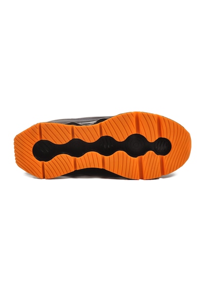 Siyah Füme Memory Foam Bağcıklı Hafif Esnek Erkek Sneaker 2326 M Siyah-füme