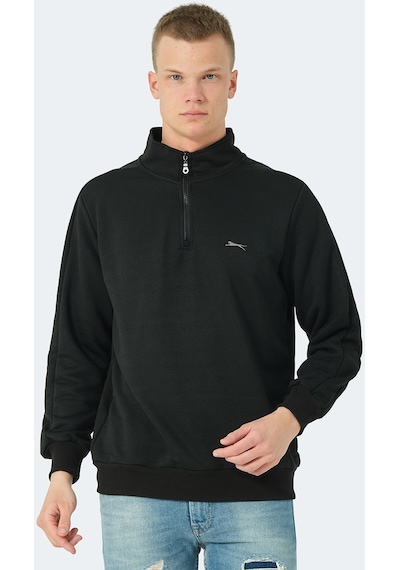 Slazenger SAMMY Erkek Sweatshirt Siyah