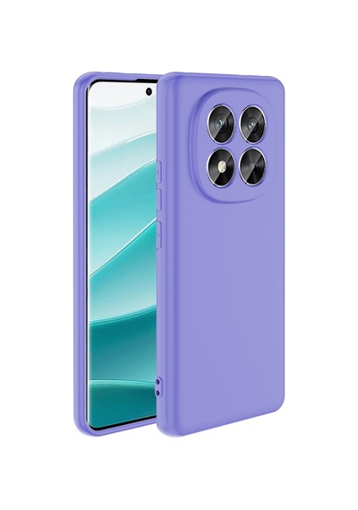 Xiaomi Redmi Note 14 Pro Plus Kılıf Yumuşak Silikon Kamera Korumalı Lansman Pazarplus Lila