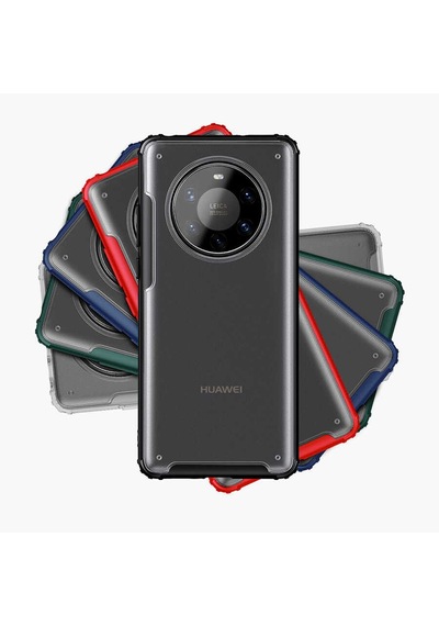 Huawei Mate 40 Pro Kılıf Zore Volks Kapak Koyu Yeşil