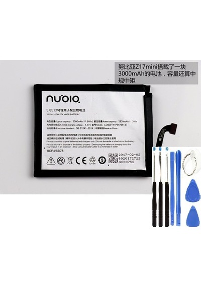 Zte Nubia Z17/Z11 Mini Pil Batarya Lis3929T44P6H796137 ve Tamir S