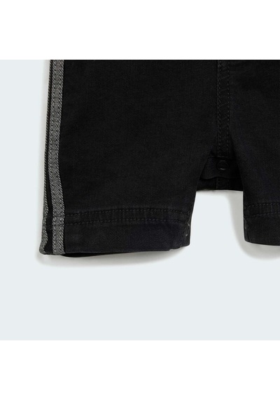 Adidas Denim Bebek Siyah Kısa Tulum Kq6217