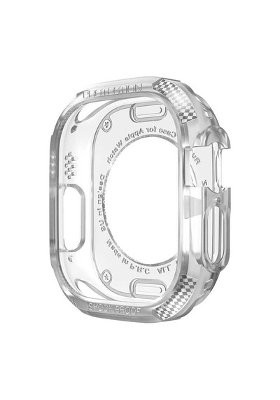 Watch Ultra 49mm Silikon Tpu Kasa Koruyucu Nrtk Watch Gard 17 - Renksiz