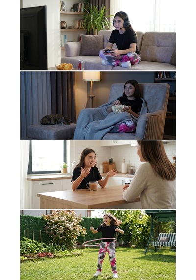 Wingetstar Cepsiz Krem Pijama Fuşya