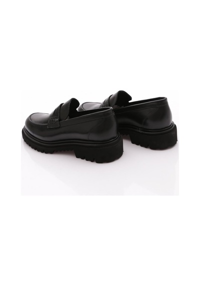 Dgn 6528 Erkek Loafer Ayakkabi Siyah