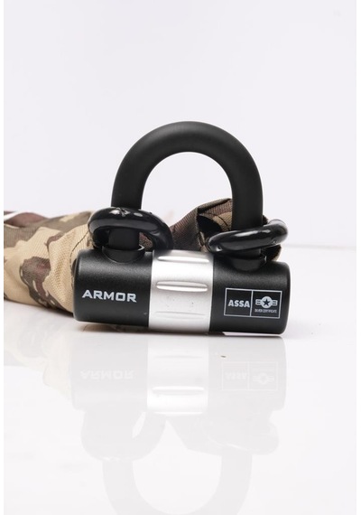 Armor 712 Mv 180cmx12mm Titanyum Ve Bor Alaşımlı Yüksek Güvenlikli Çelik Zincir+16mm Ubar Kilit