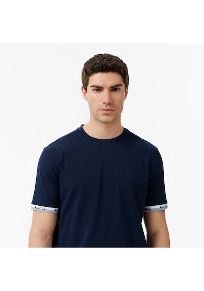 Nautica Regular Fit Erkek T-shirt V65363t Lacivert