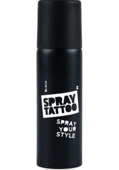 Dik Duruş Spray Tattoo Geçici Dövme Seti Dark Sprey Dövme Kiti