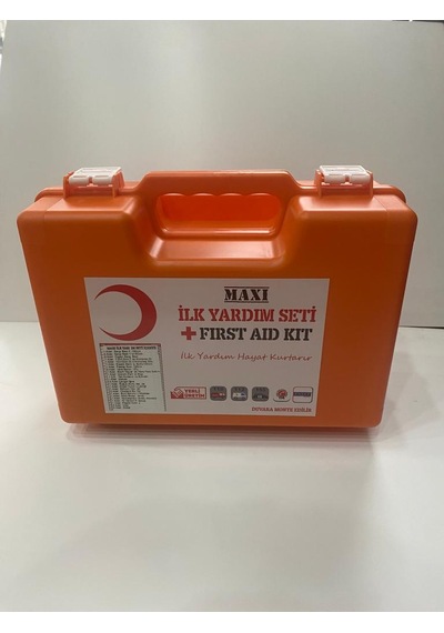 Maxi İş Güvenliği Yönetmeliğine Uygun İş Yeri İlk Yardım Çantası