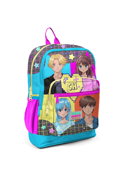 Coral High Mavi Anime İlkokul Ve Günlük Sırt Çantası - Kız Çocuk