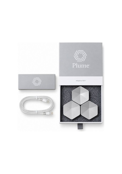 Plume Silver Pod 1000mbps Akıllı Wi-fi Menzil Genişletici 3 Lü Gigabit Set