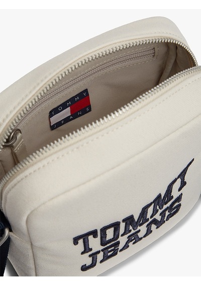 Tommy Hilfiger Tjm Bold Varsıty Reporter Erkek Bej Çanta - Am0am14223