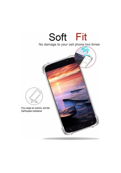 Asus Zenfone 4 Max Zc554Kl Kilif Seffaf Nitro Anti Shock Kapak 525827379