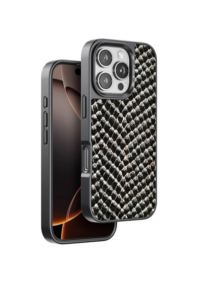 Venco Apple iPhone Uyumlu   16 Pro Viper Kapak - Siyah