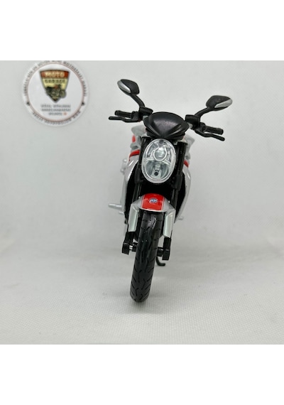 Mv Agusta Brutale 1090 Rr 1:12 Diecast Motosiklet Model Kırmızı Beyaz Koleksiyonluk