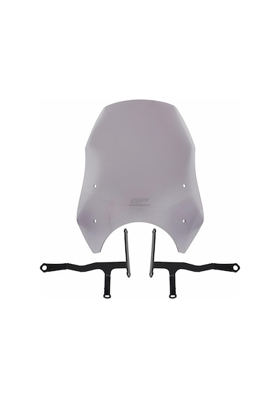 GP Kompozit Honda CL 250 2023-2024 Uyumlu Ön Cam Füme 39 cm