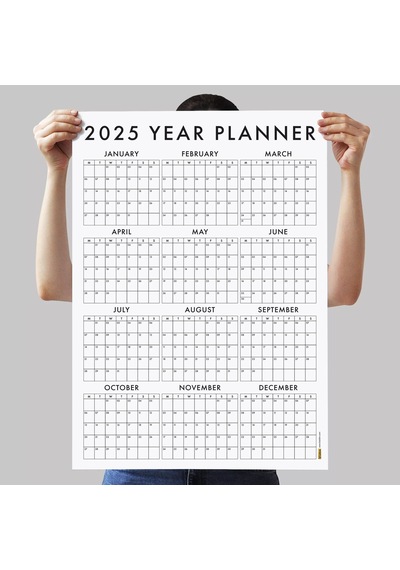 2027 Yıllık Planlayıcı Duvar Takvimi, 2027 Takvim