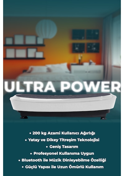Teknogerman Ultrapower Model Yüksek Titreşimli  Ve Spor