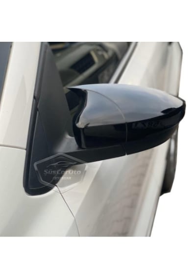 ŞüsCarOto Vw Polo 6R-6C 2009-2017 Batman Yarasa Ayna Kapağı Piano Black ABS Plastik (00)