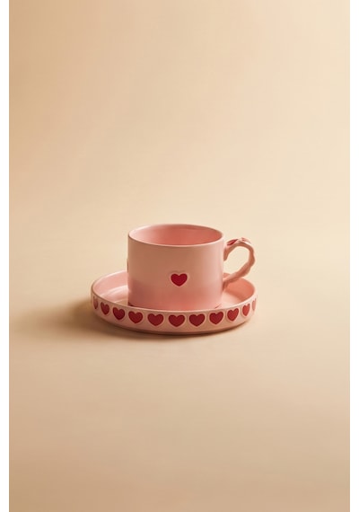 Karaca Sweetheart Çay Fincan Takımı 195 Ml Pembe