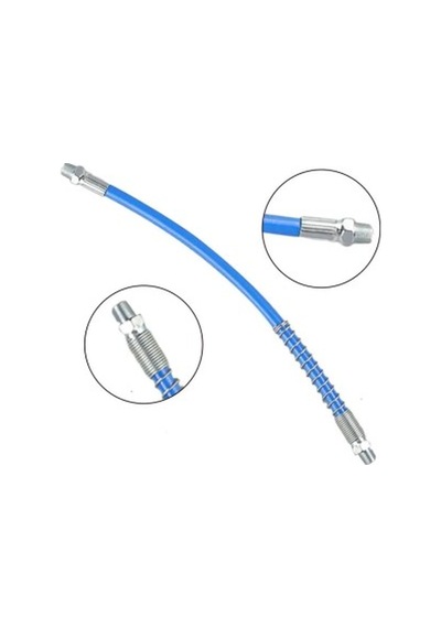 Profesyonel Gres Pompası Ucu Tek Mandallı + 30 Cm Yaylı Hortum