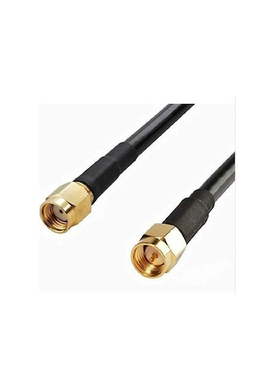 Rg-58 Rp Sma Erkek - Sma Erkek Kablo 1 Metre