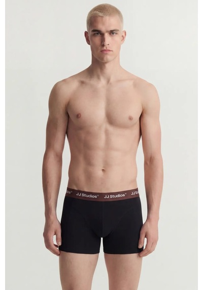 Jack & Jones Jacsoho Erkek 3 Pack Boxer 12280164 Siyah
