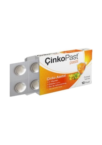 Çinkopast C Vitamini Ihlamur Bal Pastil 12'li
