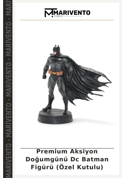 Premium Aksiyon Doğumgünü Dc Batman Figürü Özel Kutulu