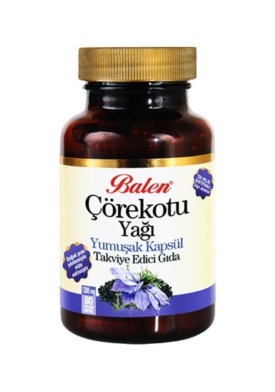 Balen Çörekotu Yağı Yumuşak   Kapsül 1380 Mg 80   Kapsül