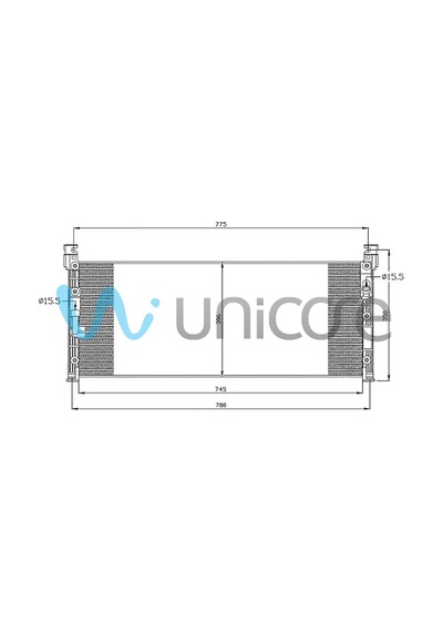 Klima Radyatörü Toyota Rav4 1994-2000 790 310 / 88460-42011, 88460-42020