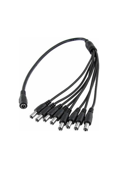 8 Başlı Dc Adaptör Çoklayıcı Kablo