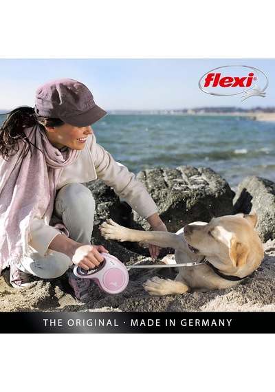 Flexi New Comfort Xs Beden Pembe 3mt Şerit Tasma Çok Renkli