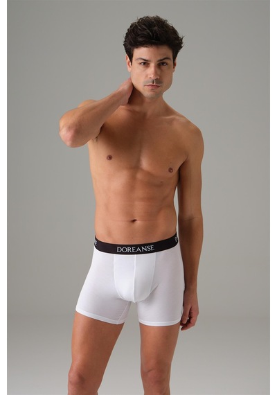 Doreanse Erkek Torbalı Micro Modal Boxer 1529 - Siyah