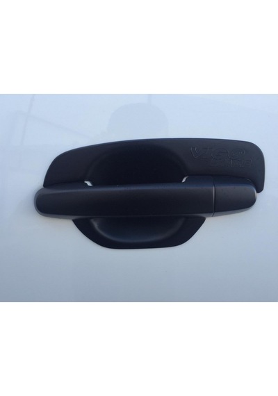 Ducki Toyota Uyumlu Hilux Vigo 2012-2015 Kapı Kol Set Siyah
