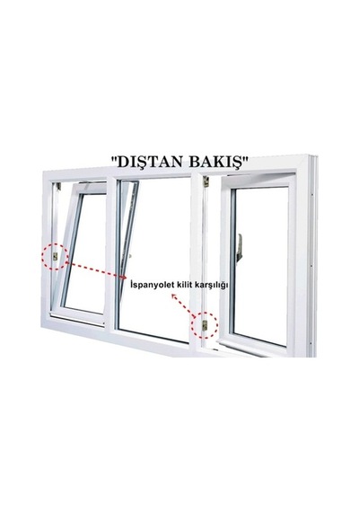 Pimapen Egepen Zendow Pencere Karşılığı Tek Delik 13 Aks
