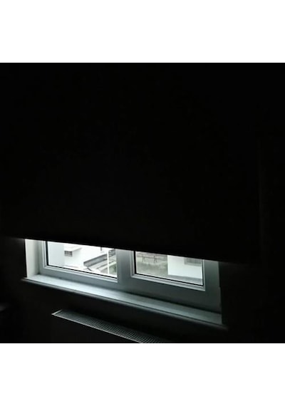 Siyah Blackout Karartma Stor Perde Siyah