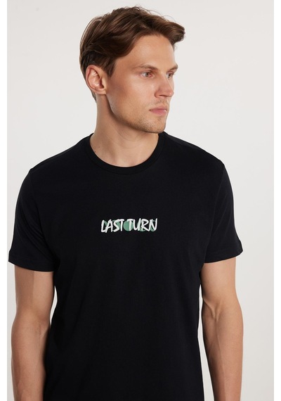 Tudors Erkek Slim Fit Dar Kesim %100 Pamuk Yumuşak Dokulu Baskılı Siyah Bisiklet Yaka Tişört-33161 Siyah Tudors Erkek Slim Fit Dar Kesim %100 Pamuk Yumuşak Dokulu Baskılı Siyah Bisiklet Yaka Tişört-33161 Siyah