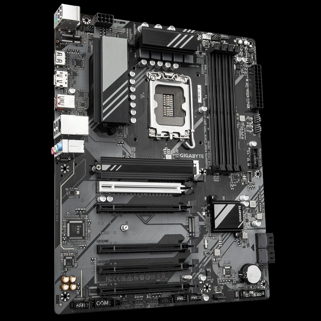 Gıgabyte B760 Ds3h Gen5, 4xddr5, 2xm.2, Dp, Hdmı, Type-c, 13-14.nesil, Lga1700 Soket, Anakart
