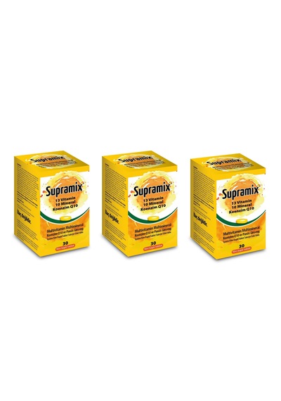 Supramix Multivitamin 30 Film Tablet 3 Adet