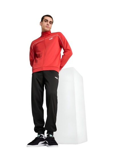 Puma Poly Piping Erkek Eşofman Takımı Kırmızı