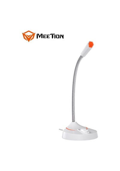 Mc12 Beyaz Oyuncu Mikrofonu Usb Bağlantı Masaüstü Mikrofon
