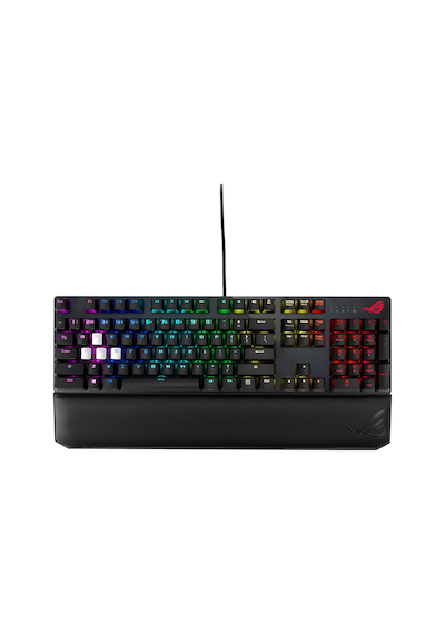 Asus ROG Strix Scope Deluxe Cherry MX Red Switch Kablolu RGB Türkçe Mekanik Oyuncu Klavye
