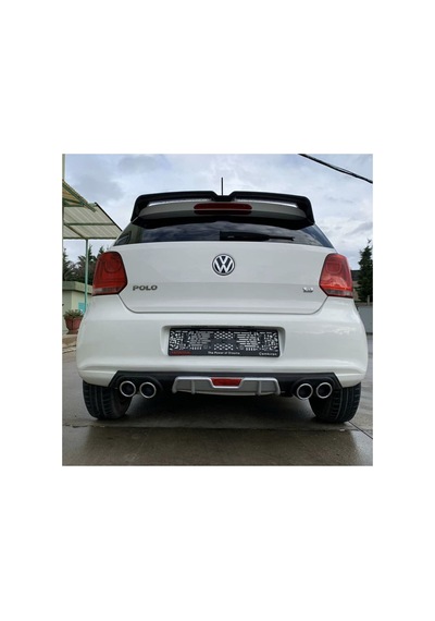 Vw Polo 6r-6c Oettinger Boyalı Spoiler Pianoblack 2009-2018 Arası Uyumlu