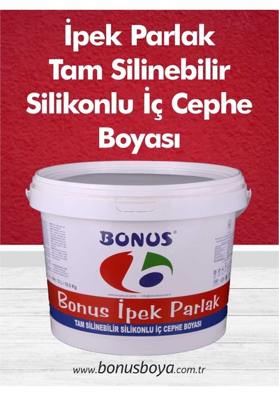 Bonus İpek Parlak İç Cephe Boyası